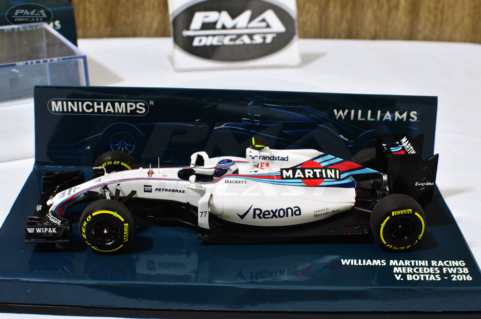 VALTTERI BOTTAS 2016 WILLIAMS FW38 1:43